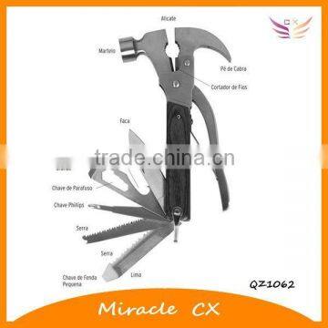 Wood Handle Multi Tool With Hammer photo-1