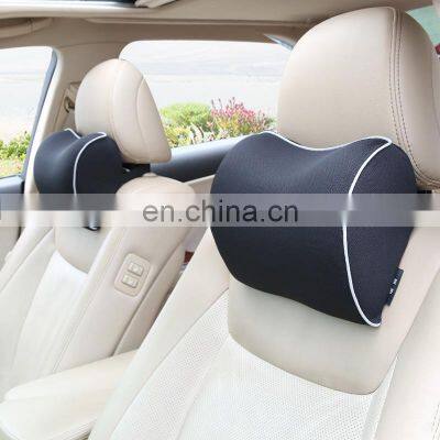 Universal Car Neck Pillow Headrest Travel Support Massage Cushion Car headrest Fabric Soft Memory Foam Car interior accessories