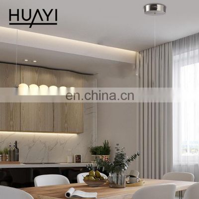 HUAYI Factory Wholesale Simple Style Modern 30w Indoor Bedroom Living Room LED Pendant Light