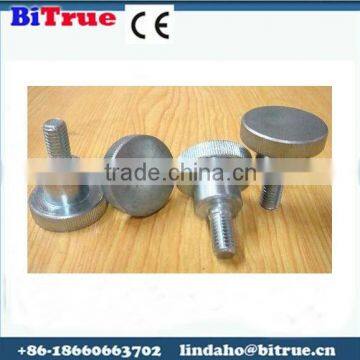 China Factory fastener costom big head hand tighten screws