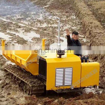 4T Crawler Dump Truck Mini Crawler Dumper Truck Diesel Power