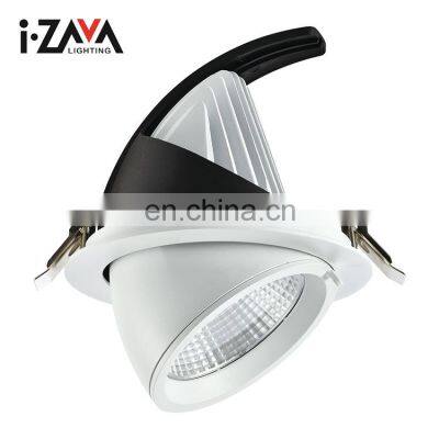 New Design Anti Glare Indoor Aluminum IP20 25watt 30watt 36watt COB LED Spot Light