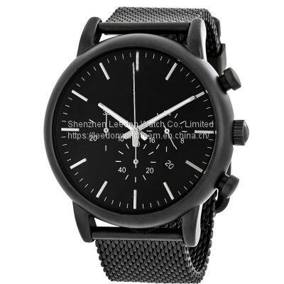 Black Chronograph Watch photo-2
