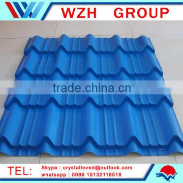 Color Galvanized Steel Sheet Roofing Tile for Construction Materials from china supplier