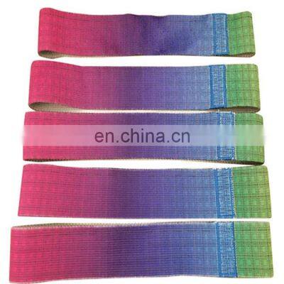 Eco-friendly New Textile Fabric Resistance Loops Bands Set For Legs