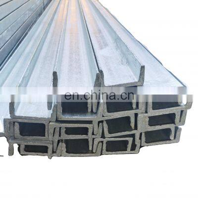 C8x11.5 301304N 410 316L Customized Size High Precision Hot Rolled Steel U Profile SS U C H Channel For Sale photo-4