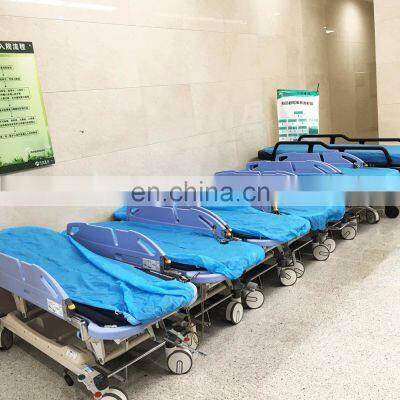 Medical Hotel Use Non Woven Fabric Made Waterproof Disposable Hospital Fitted Bed Sheet Cover