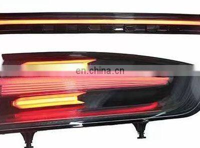 Modified New Style Through Taillamp Taillight Rearlamp Rear Light With Car Door for PORSCHE Macan Tail Lamp Tail Light 2014-2017 photo-3
