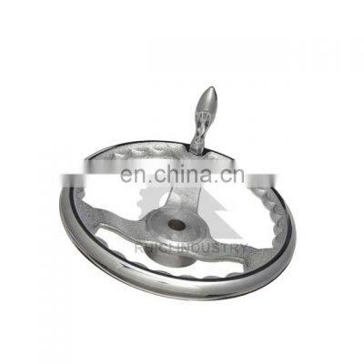 CNC machining service steel  handwheel Lathe hand wheel