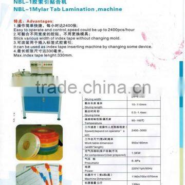 NBL-1 Mylar Lamination Index Tape Making Machine photo-2