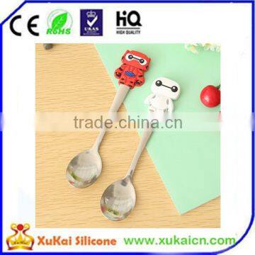 two color silicone spoon