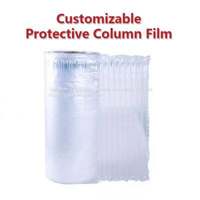 Customizable Protective Column Film/ Factory Price Column Protective Wrapper/ Inflatable Air Wrapper