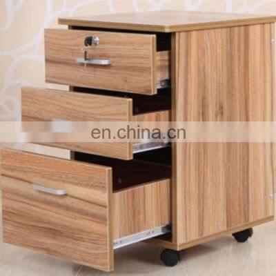 Hercules Black Vinyl Seat/Clear Coated Metal Frame Side File Cabinet photo-2