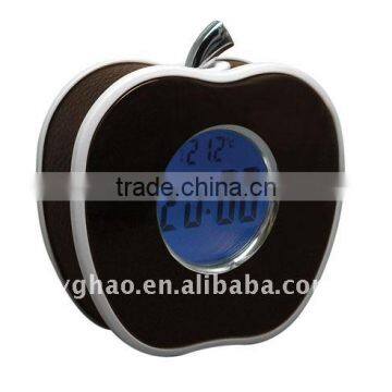 Apple talking clock,lcd clock, alarm clock (YGH351)