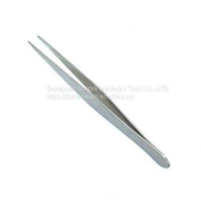 Stainless Steel Tweezers, Straight Elbow, Anti-skid Extension, Pointed, Toothed, Roughening, Thickening and Hardening Precision Tools photo-4