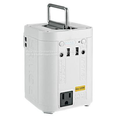 Multifunctional 100W Mobile Power Supply Portable Car Jump Starter Power Bank photo-2