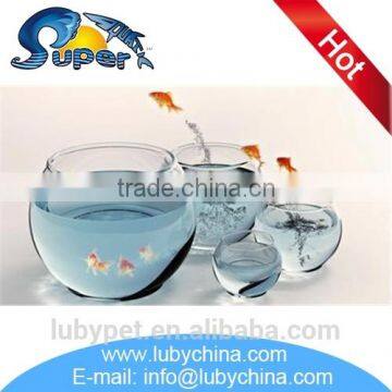 New design round glass aquarium with wholesale price