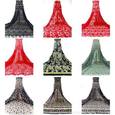 Guichuang Textile Supplies Fashionable and Noble Quality Wedding Dresses and Evening Lace Embroidery Fabrics From 15 Meters photo-4