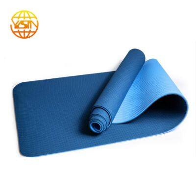 Manufacturers Wholesale Cork Tpe Yoga Mat 6mm for Fitness Sports photo-5