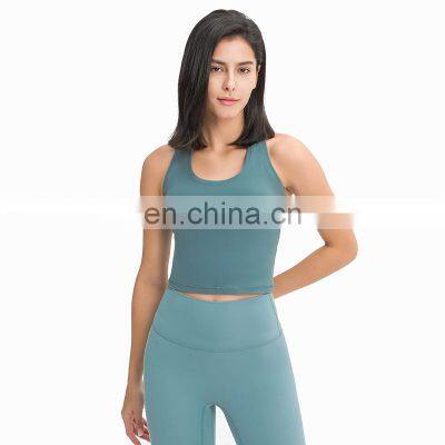 Read To Ship Sexy Y Back Fitness Yoga Sports Clothing Quick Dry Workout Gym Athletic Women Tank Tops