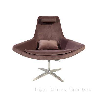 Triangular Iron Leg Single Sofa Chair DS-19