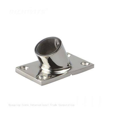 ISURE MARINE Фиттинг для поручня лодки из нержавеющей стали 316
