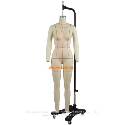 Junmei brand US_ASTM 4 female curvy body tailor sewing mannequin for dressmaker designer garment industry