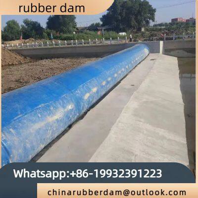 Small inflatable rubber dam for flood control, emergency flood control, emergency rescue, irrigation interception dam, gas shield dam, and source manufacturer