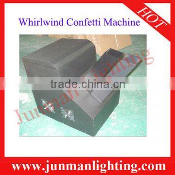 Whirlwind Confetti Machine Fog Machine Effect Lighting