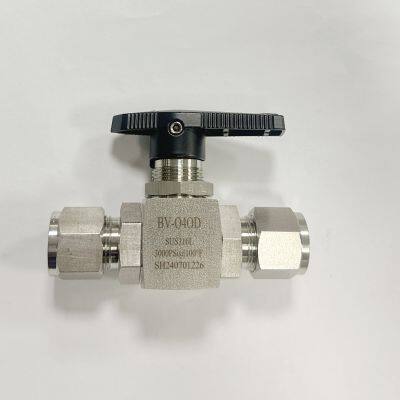 Precision Double Ferrule Needle Valve With Fine Flow Control for Laboratory Equipment photo-3