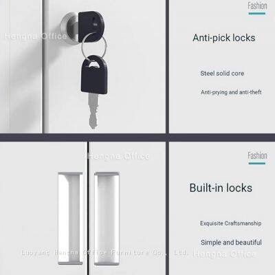 18-Door Commercial Steel Wardrobe SW-204 | Restaurant & Kitchen Staff Storage – Metal Wardrobe With Vent Holes & Anti-Pick Locks photo-4