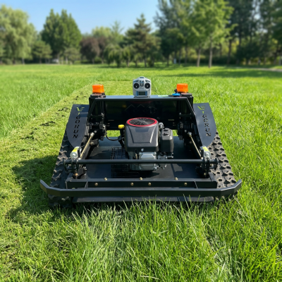 Vigorun Tech VTLM800 for Self Propelled Cordless 4-Stroke Remote Control Lawn Mower Trimmer Multitasker With Snow Plow