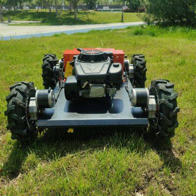 Cortacésped de giro cero Euro 5/EPA 2 horas de tiempo de trabajo Batería de 24V 12Ah Cortacésped industrial para uso agrícola