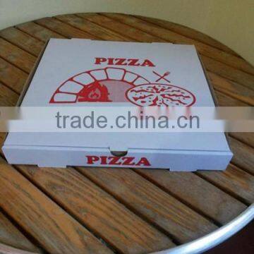 customized paper pizza in box