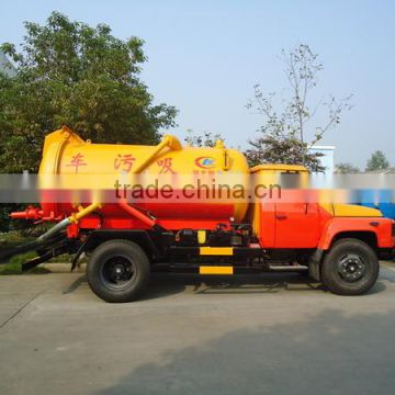 2014 hot sale 5m3 Dongfeng sewage suction tanker truck