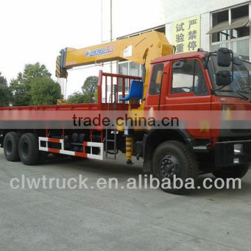 Dongfeng 6x4 xcmg truck mounted crane,hydraulic truck crane