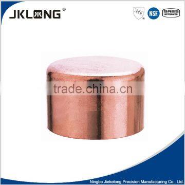J9003 factory price Copper pipe fittings, copper cap, end feed fitting cap with UPC,NSF certificate for plumbing