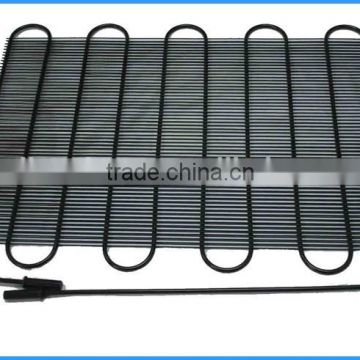 mini refrigerator condenser in kitchen unit