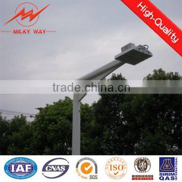 led parking lot lighting galvanized poles drawing