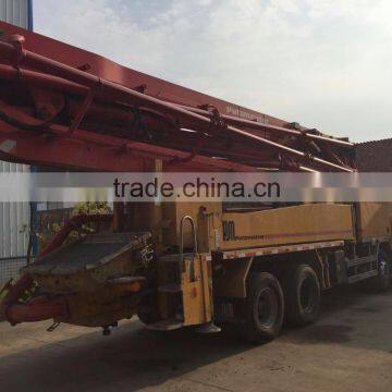 Germany made used condition Putzmeister year 2007 42m pump truck second hand Putzmeister 2m concrete pump truck for sale