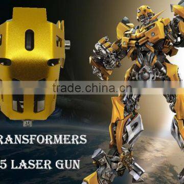 U5 LED laser Gun Day Light Motorcycle Car Waterproof Light Laser motor headlight With Transformers Body