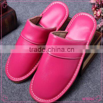 Winter Leather Couple Home Cotton Warm Slippers Newest Soft-soled Slippers