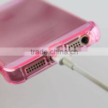 Clear Transparent Soft Tpu Anticollision Dust Control Cell Phone Case for Iphone SE Skin Quality Choice Most Popular photo-2