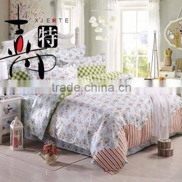 Bright Color Jacquard 100% Cotton Bedding Set photo-3