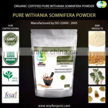 Best Quality (Withania Somnifera ) Country Variety Ashwagandha Powder Exporter