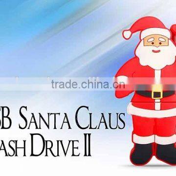 Customized chirstmas gift Santa Claus USB Flash Drive 4gb