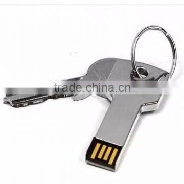 Metal Key USB Flash Drive Disk On Key With Logo photo-5