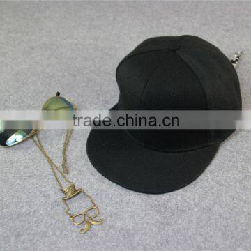 Wholesale 2016 Newest Lace-up Back Flat Brim Blank Snapback Hats