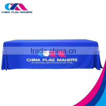 Custom Full Color Promotion Printing Fabric Tablecloth photo-4