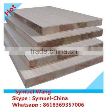 Okoume [ Pine / Poplar / Paulownia ]Decotive Block Board , Wood Grains Melamine Block Board